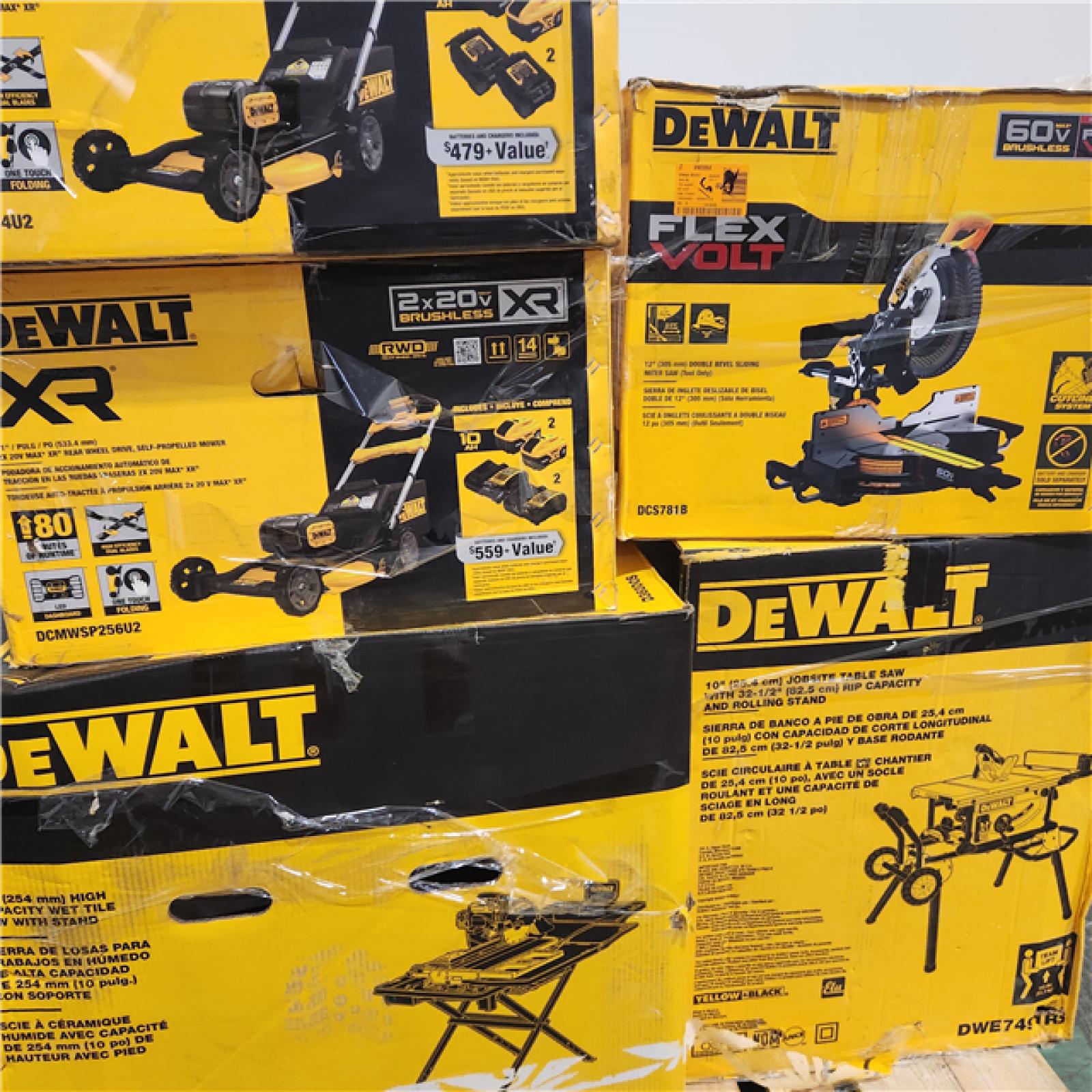 Dallas Location - As-Is DEWALT Tool Pallet