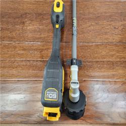 AS-IS DeWalt FLEXVOLT 60V MAX Brushless Cordless 17-Inch Attachment CapableString Trimmer (Tool Only)