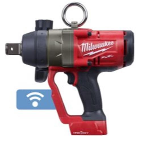 NEW- Milwaukee FUEL ONE-KEY 18V Lithium-Ion Brushless Cordless 1 in. Impact Wrench with Friction Ring (Tool-Only)