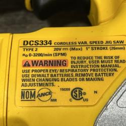 AS-IS DEWALT 20V MAX XR Cordless Brushless Jigsaw (Tool Only)