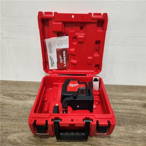 Phoenix Location NEW Milwaukee 100 ft. REDLITHIUM Lithium-Ion USB Green Rechargeable Cross Line Laser Level with Charger