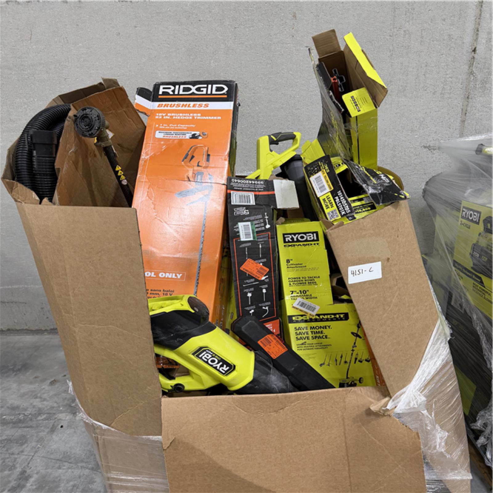 Atlanta Location AS-IS Tools Partial Truckload (6 Pallets) 4151-C