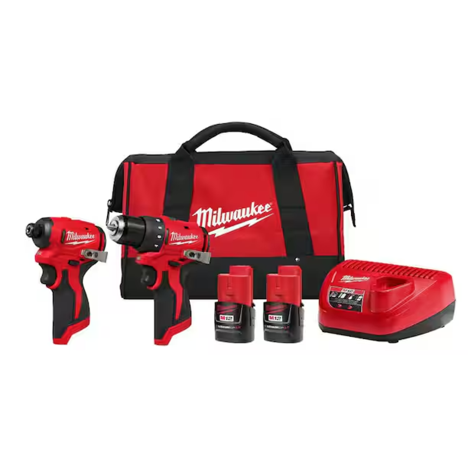 DALLAS LOCATION- M12 12-Volt Lithium-Ion Brushless Cordless Subcompact Drill and Impact Driver Combo Kit