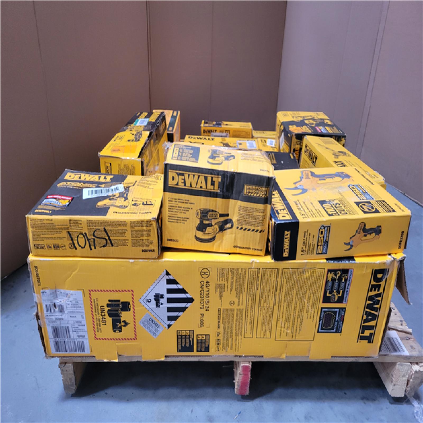 CALIFORNIA AS-IS TOOL PALLET