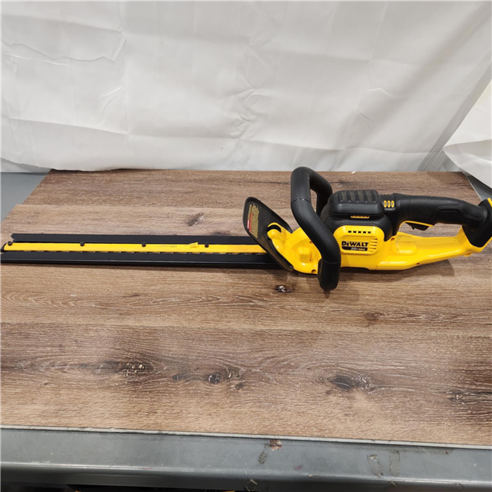AS-IS DEWALT  20V MAX Cordless Battery Powered Hedge Trimmer (Tool Only)