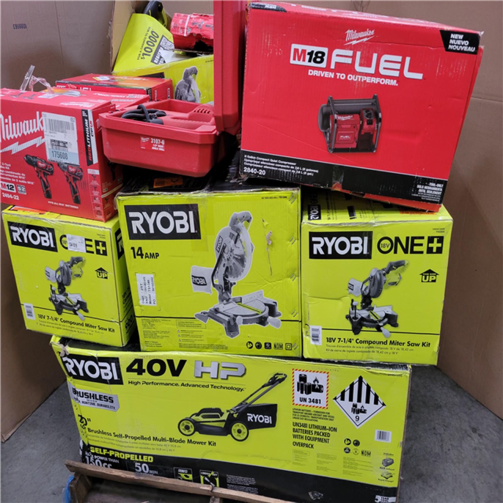 CALIFORNIA AS-IS TOOL PALLET