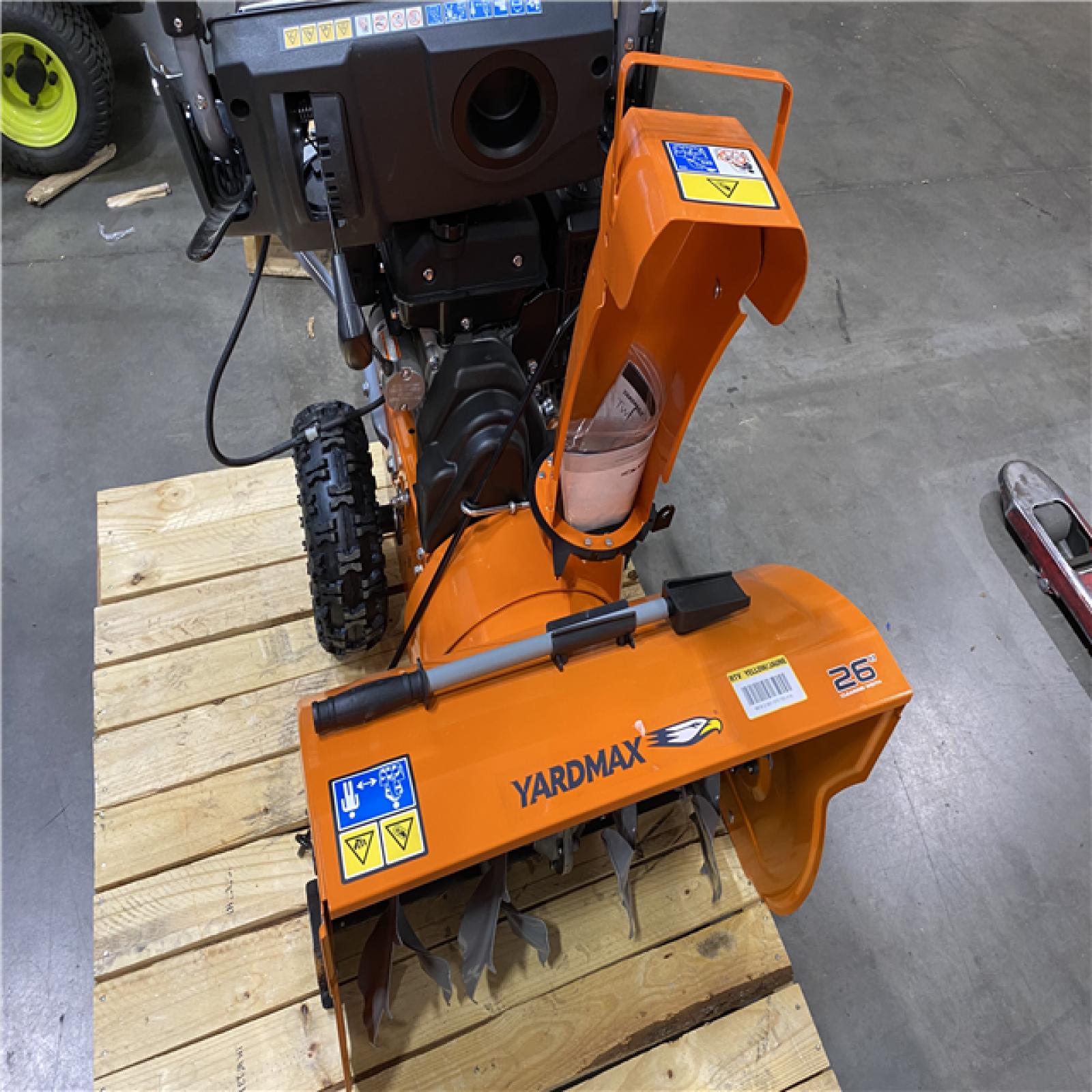 Dallas Location - As-IsYARDMAX 26 in. 212 cc Two-stage Self-propelled Gas Snow Blower