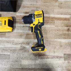HOUSTON LOCATION - AS - IS DEWALT Atomic 20V Lithium-Ion Cordless Compact 1/2 in. Drill/Driver Kit