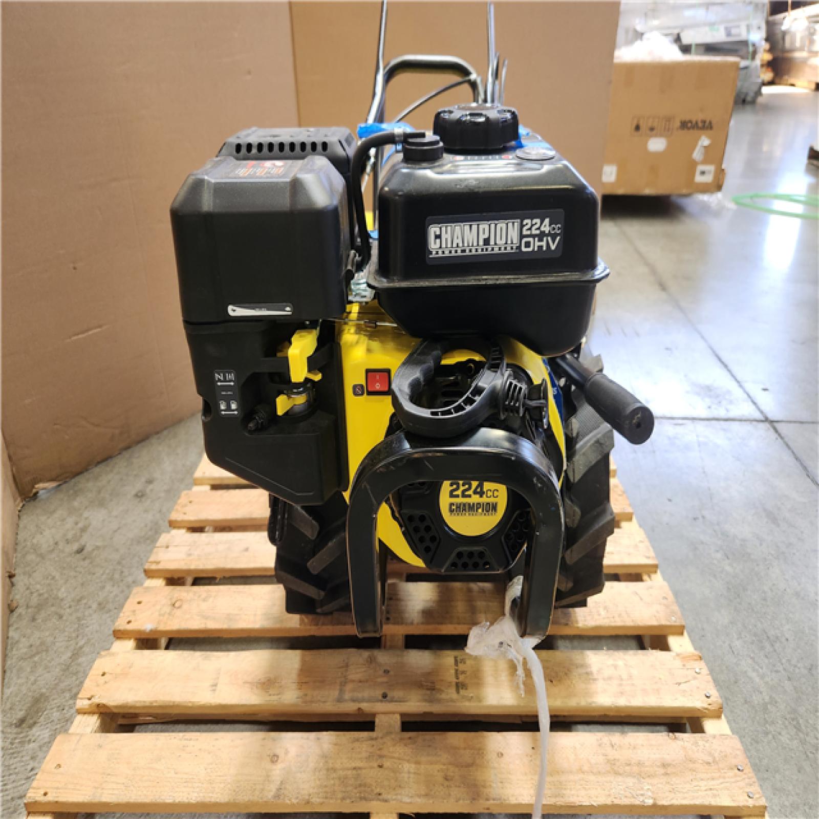 Phoenix NEW Champion Power Equipment 22 in. Counter Rotating Gas Rear Tine Tiller with Self-Propelled Agricultural Tires