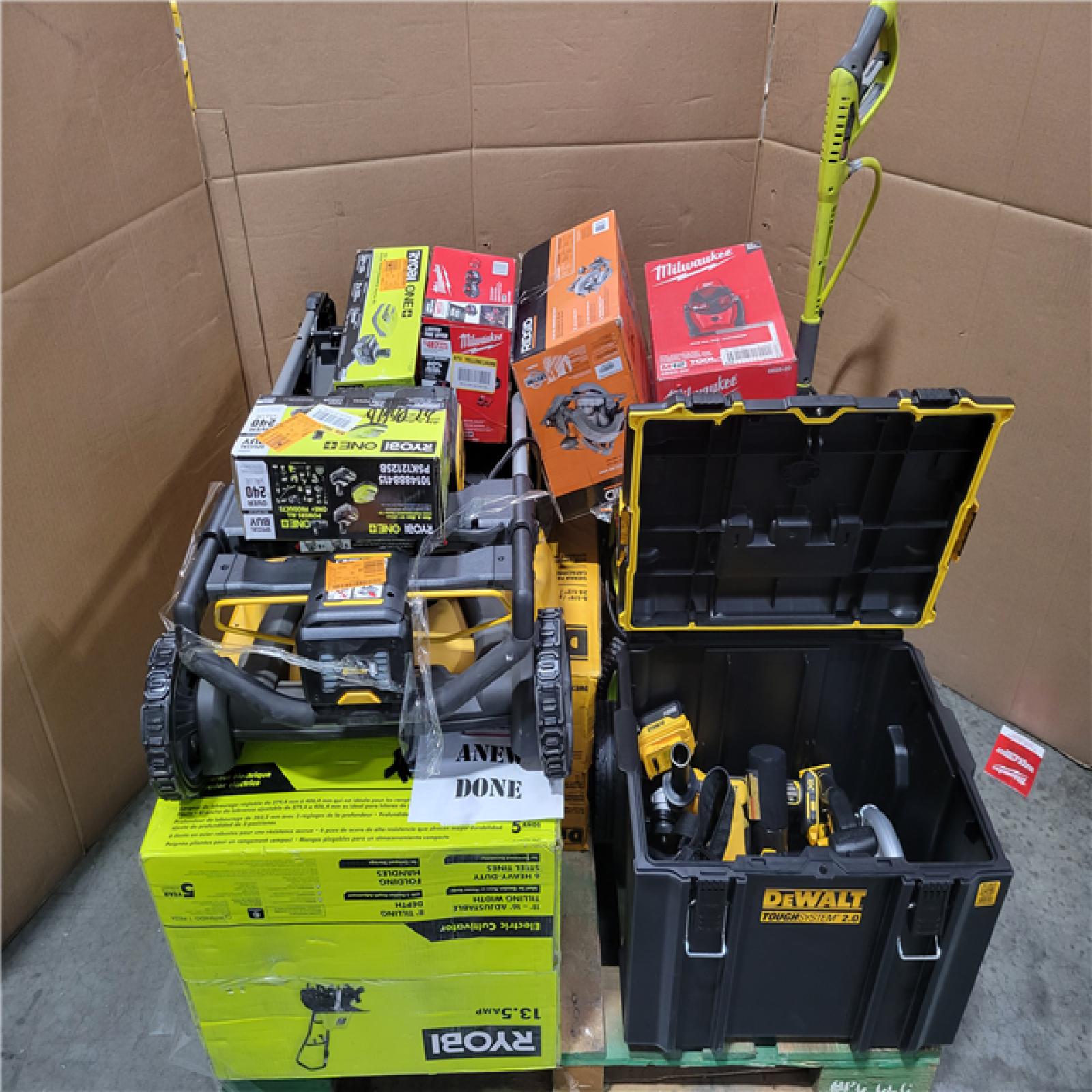 CALIFORNIA AS-IS TOOL PALLET