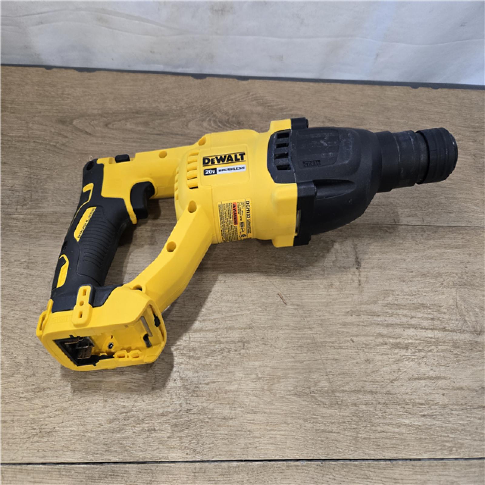 AS-IS DEWALT 20V MAX Cordless 1 in. SDS Plus D-Handle Concrete/Masonry Rotary Hammer (Tool Only)