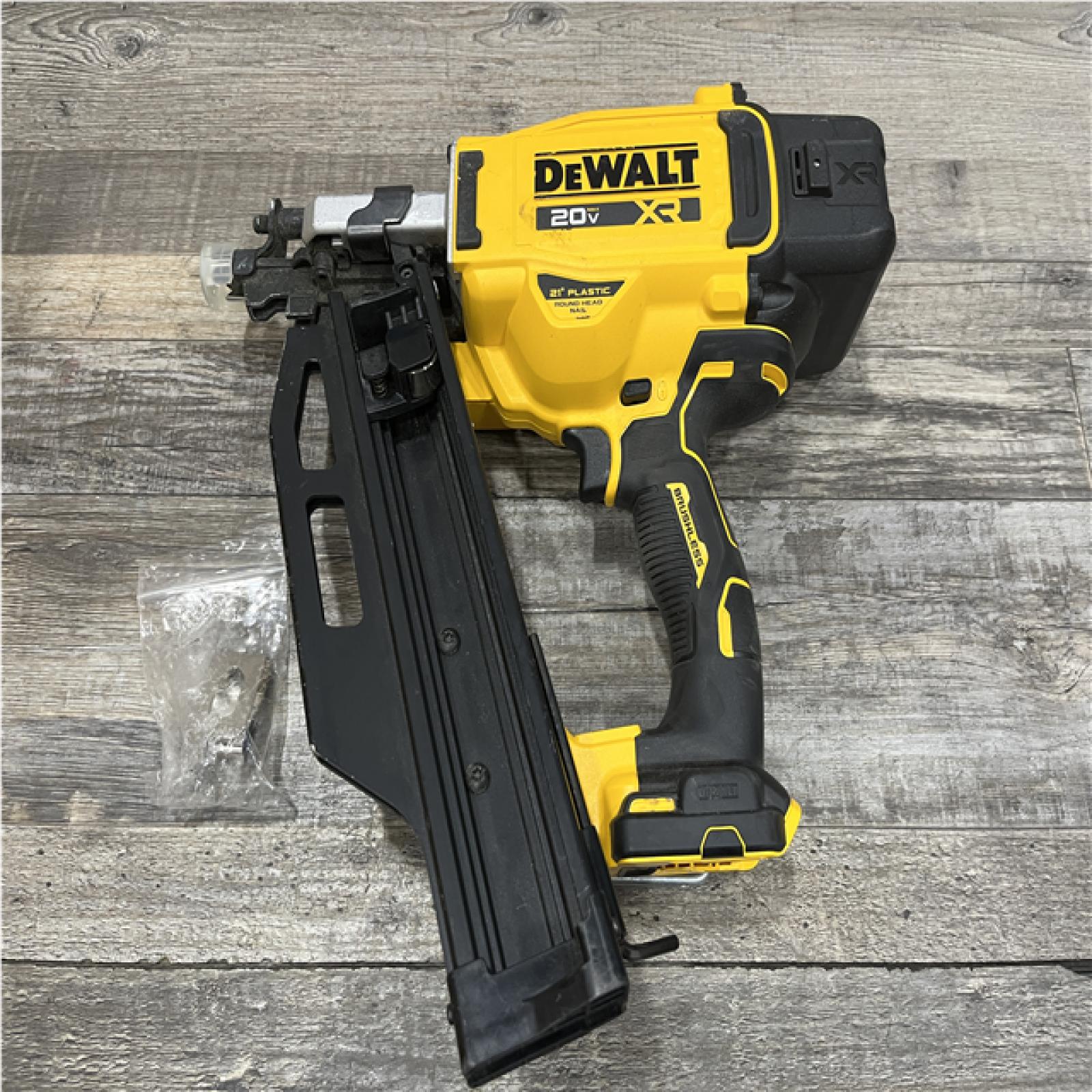 AS-IS DEWALT 20-Volt 21° Cordless Framing Nailer (Tool-Only)