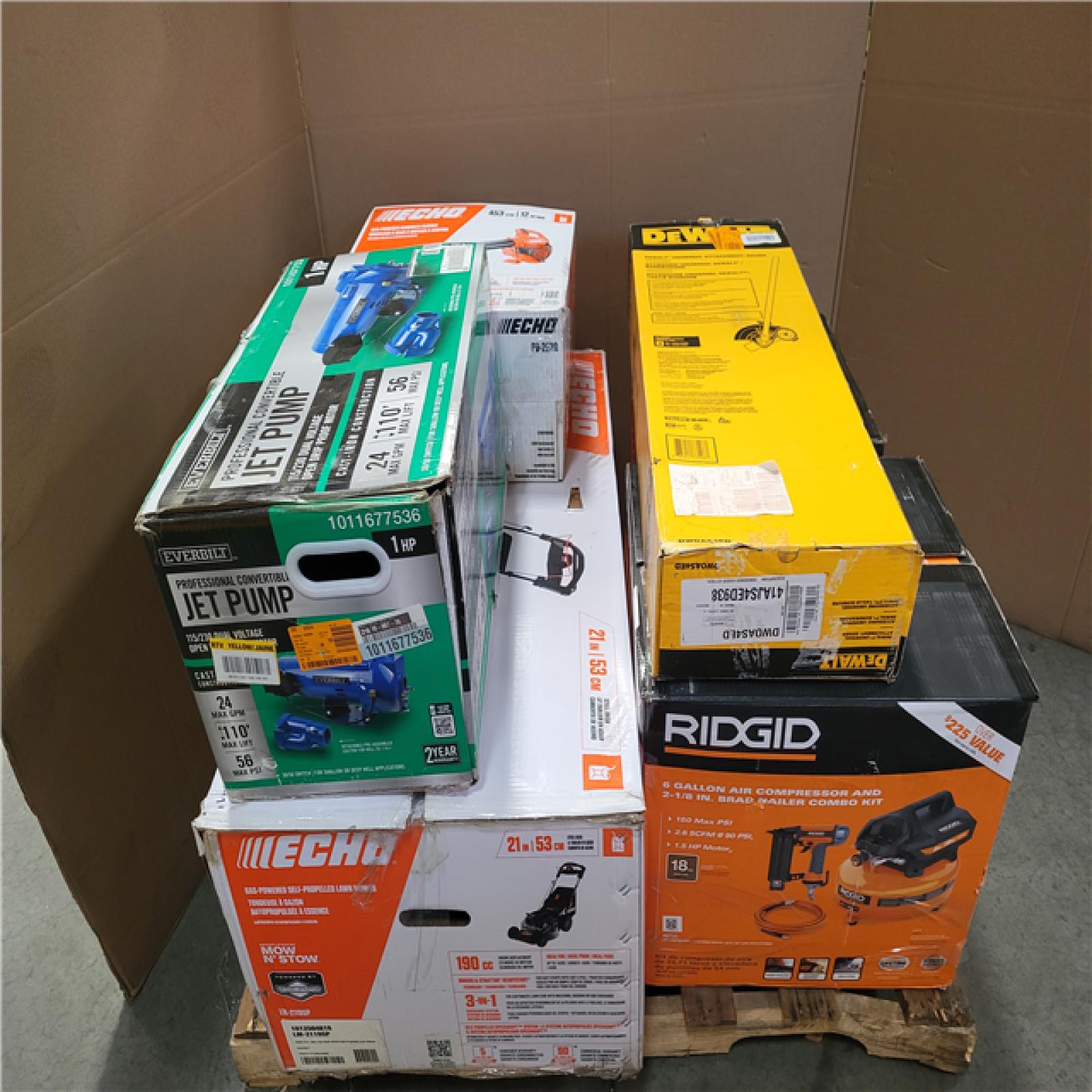 CALIFORNIA AS-IS OUTDOOR POWER EQUIPMENT