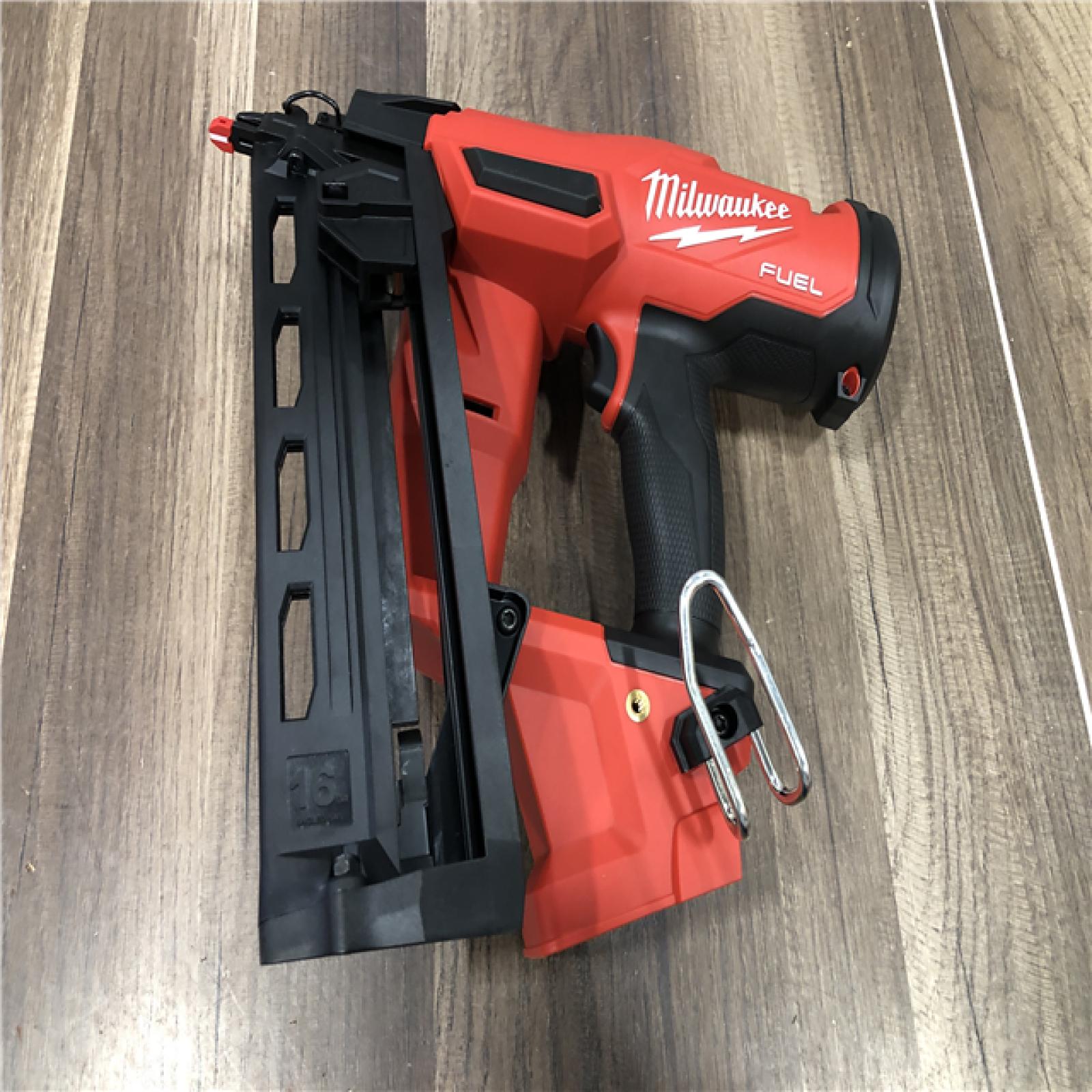 AS-IS Milwaukee  FUEL 18-Volt Lithium-Ion Brushless Cordless Gen II 16-Gauge Angled Finish Nailer (Tool-Only)