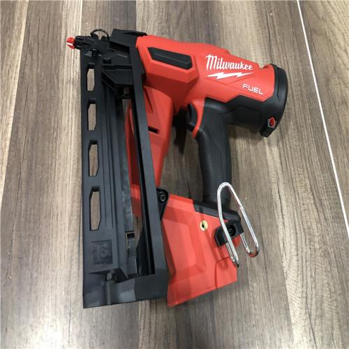 AS-IS Milwaukee  FUEL 18-Volt Lithium-Ion Brushless Cordless Gen II 16-Gauge Angled Finish Nailer (Tool-Only)
