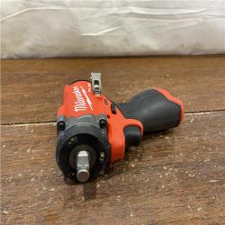 AS-IS Milwaukee M12 FUEL 12V Lithium-Ion Brushless Cordless Stubby 1/2 in. Impact Wrench (Tool-Only)