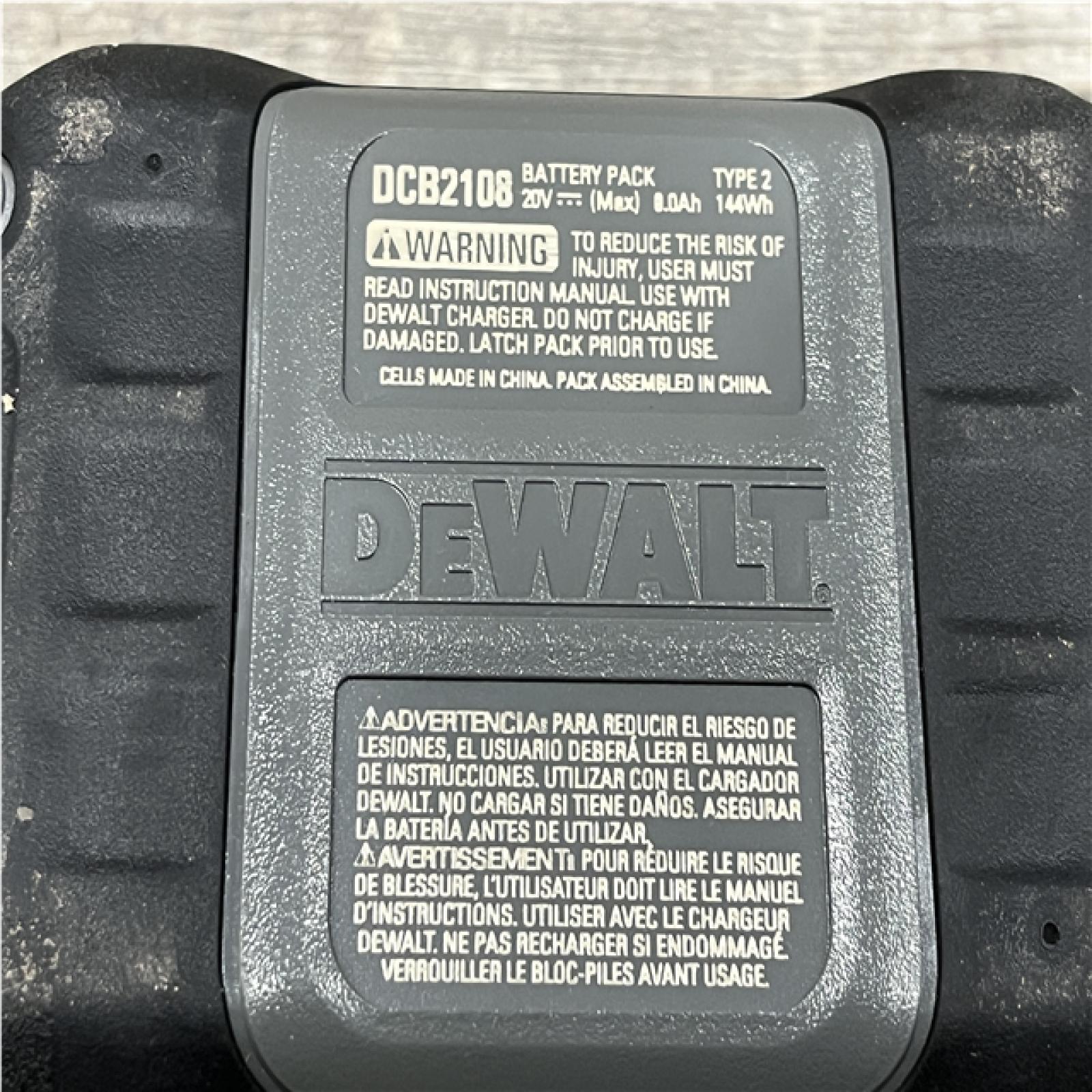 AS-IS DEWALT 20V MAX XR POWER-Pack Lithium-Ion 8.0Ah Battery