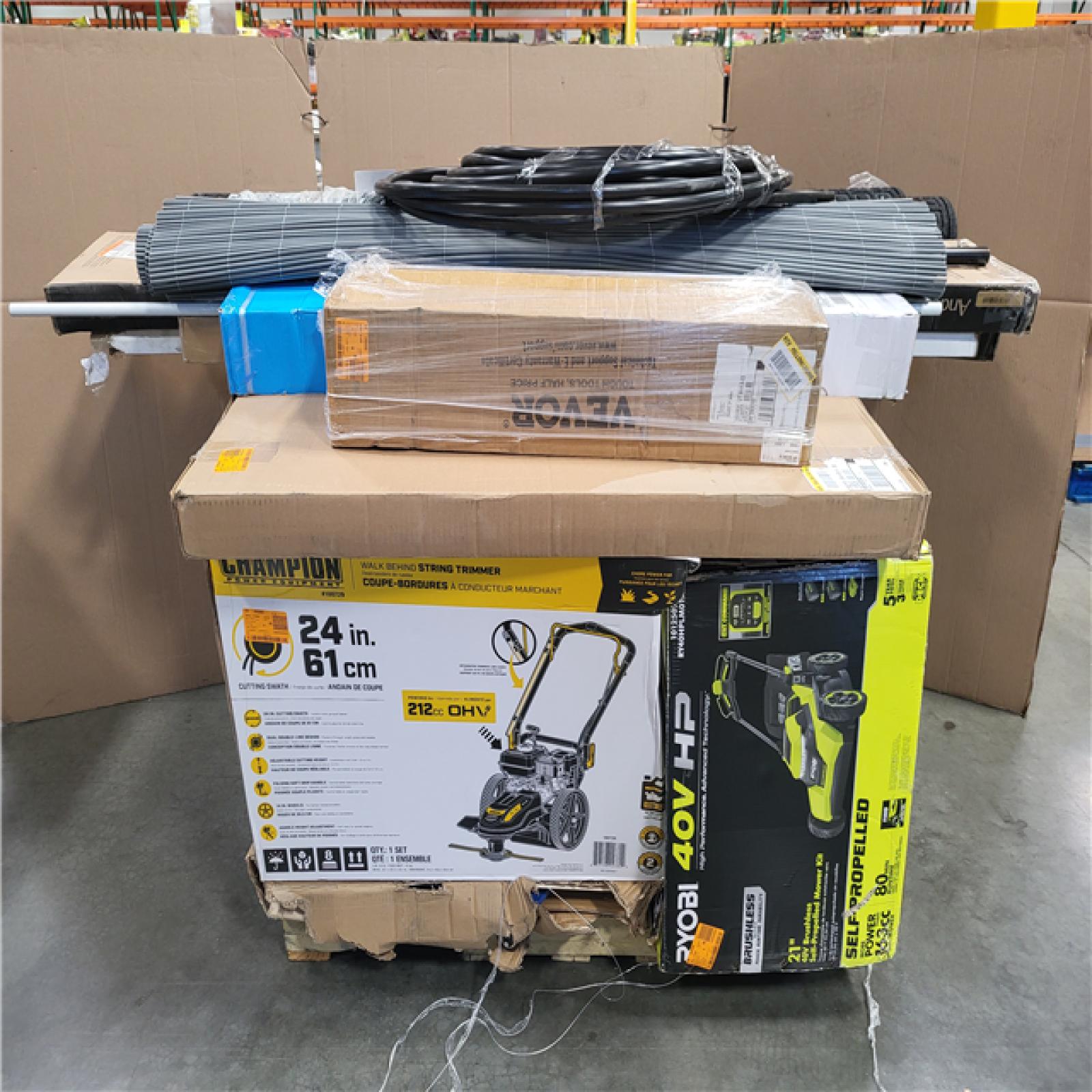 CALIFORNIA AS-IS MONSTER TURBO PALLET