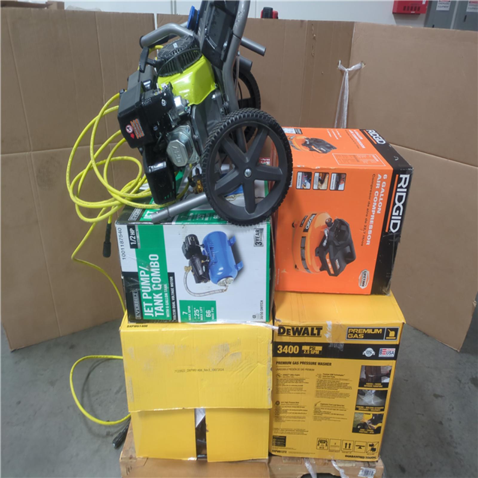 CALIFORNIA AS-IS OUTDOOR POWER EQUIPMENT