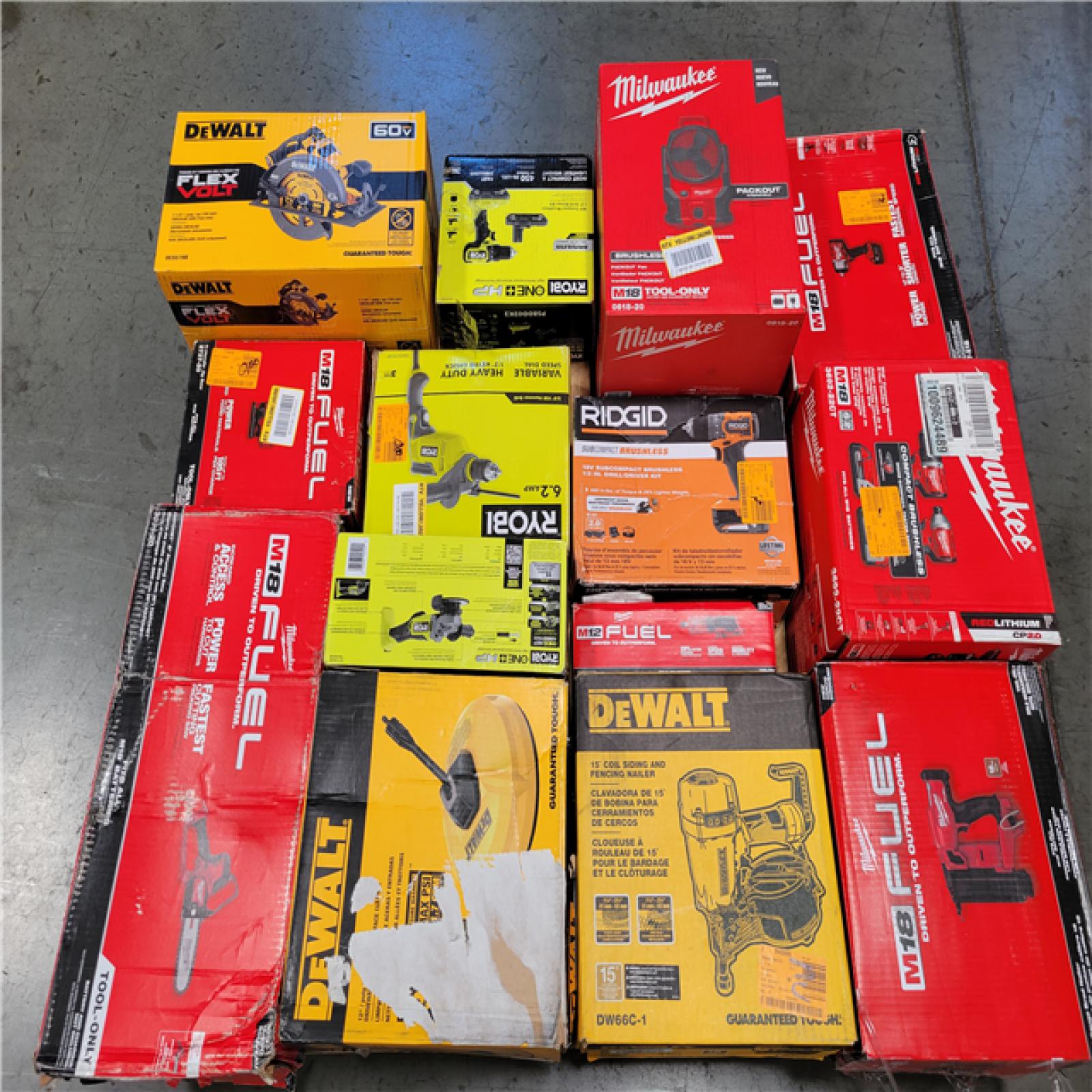 CALIFORNIA AS-IS TOOL PALLET