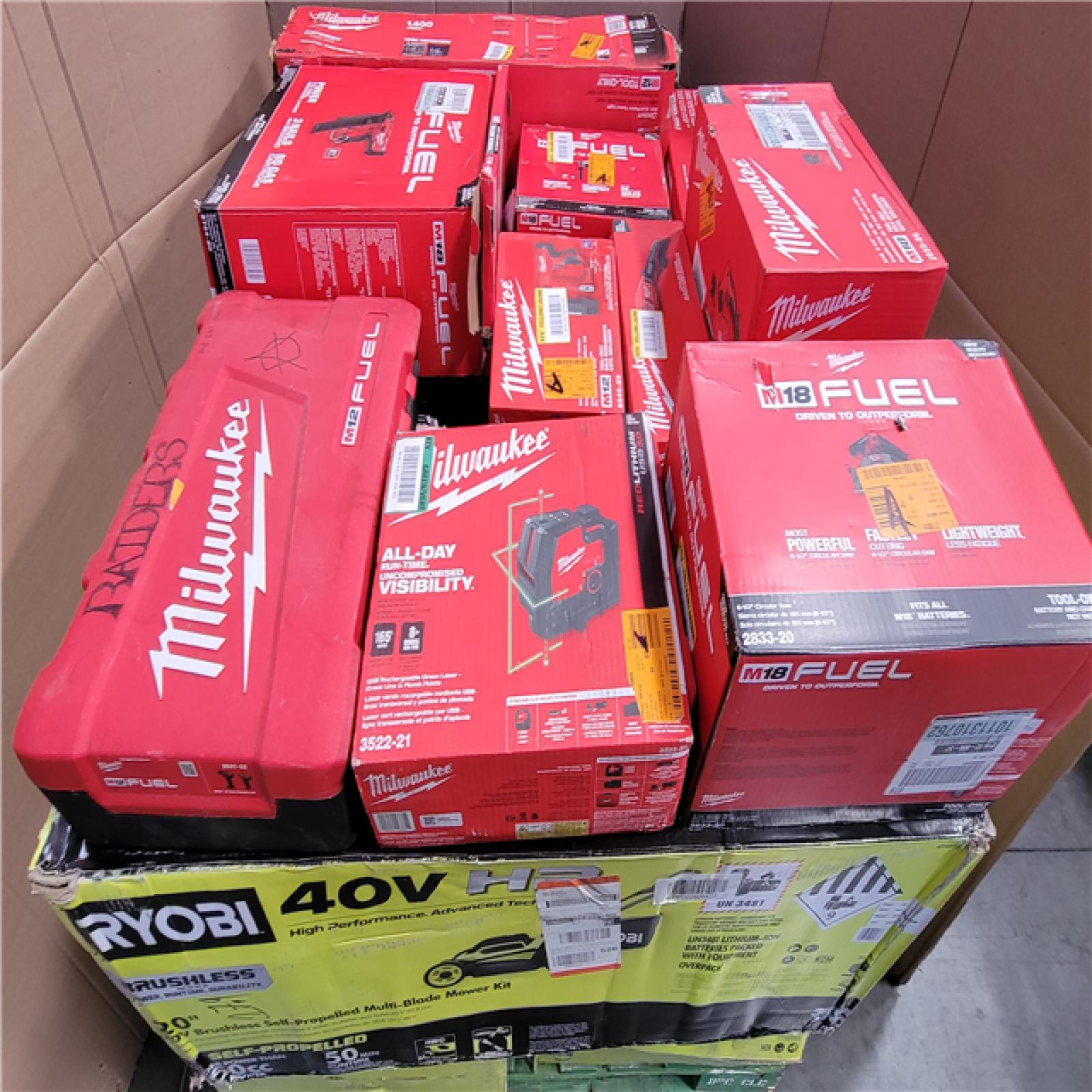 CALIFORNIA AS-IS TOOL PALLET