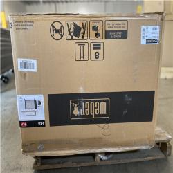 DALLAS LOCATION - WEBER Genesis S-435 4-Burner Propane Gas Grill in Stainless Steel with Side Burner