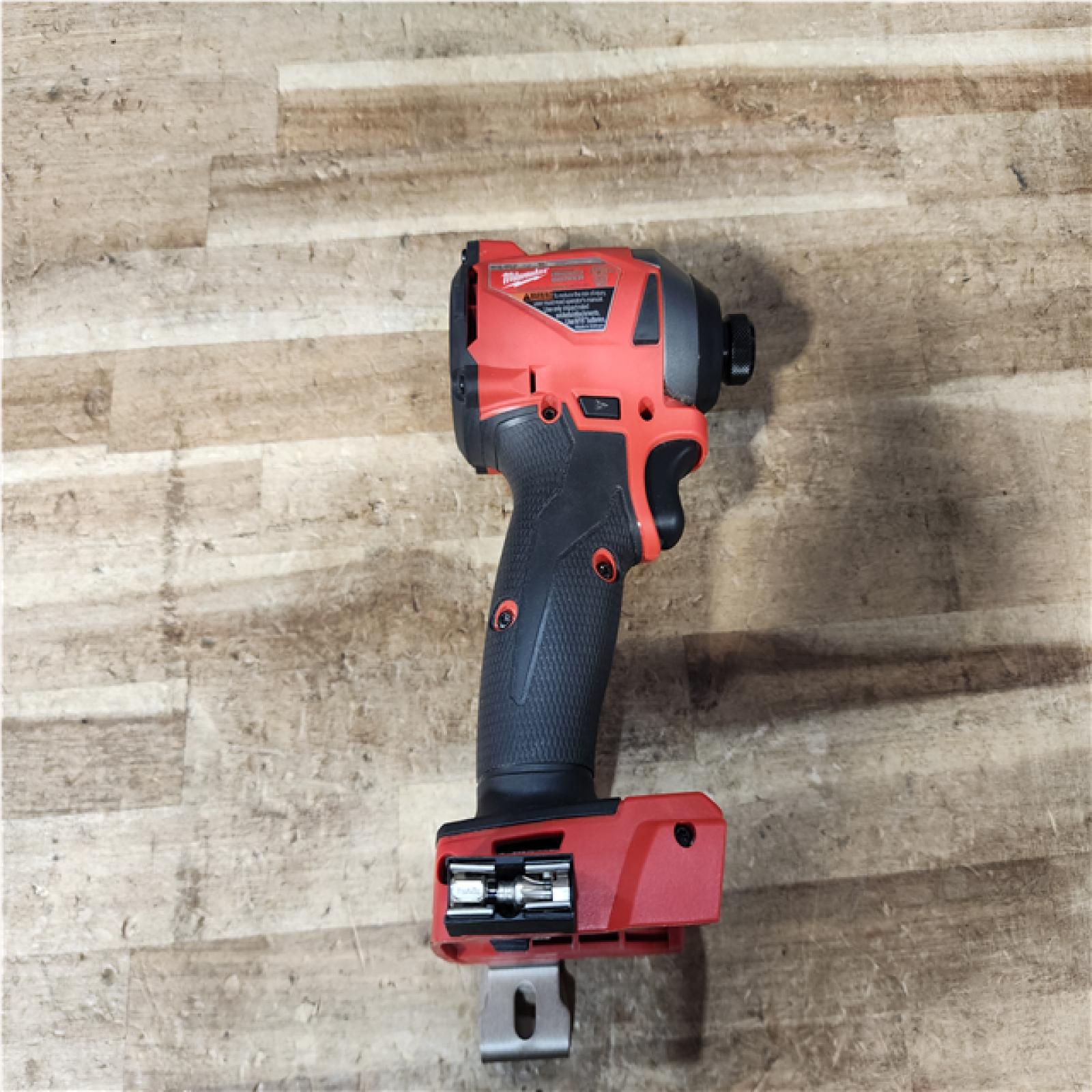 Houston Location AS-IS Milwaukee FUEL SURGE 18V Lithium-Ion Brushless Cordless 1/4 in. Hex Impact Driver (Tool-Only)