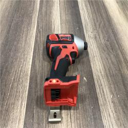 AS-IS Milwaukee M18 18V Lithium-Ion Cordless 1/4 in. Hex Impact Driver (Tool-Only)