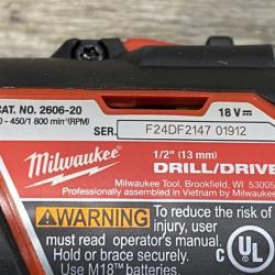 AS-IS Milwaukee 18V Lithium-Ion Cordless Drill Driver/Impact Driver Combo Kit