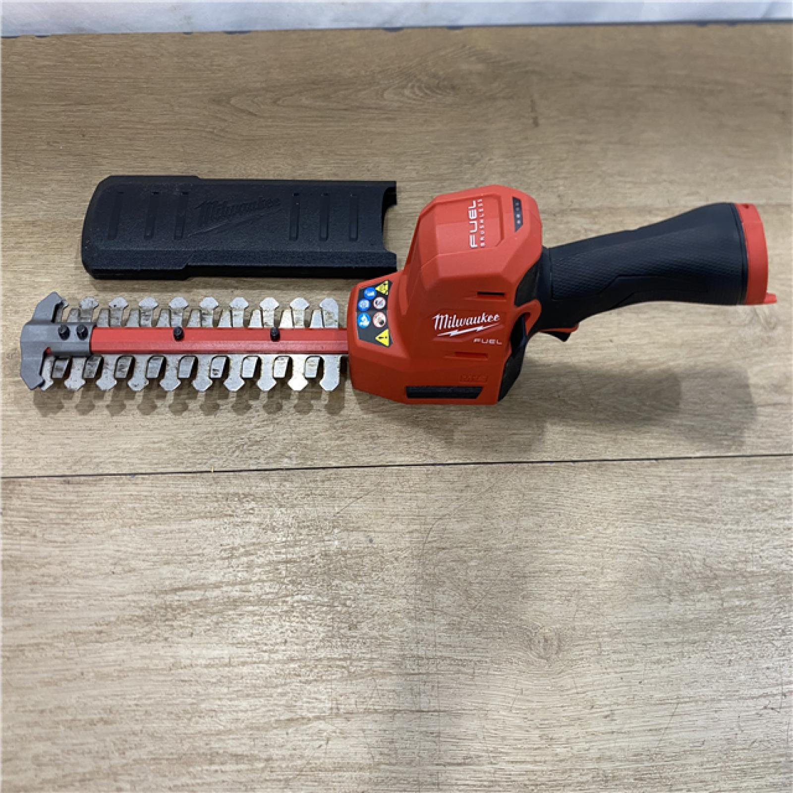 AS-IS Milwaukee FUEL 8 in. 12V Lithium-Ion Brushless Cordless Hedge Trimmer (Tool-Only)