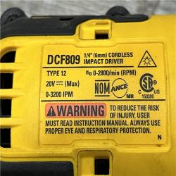 AS-IS DEWALT Atomic 20V Max Lithium-Ion Brushless Cordless Compact 1/4 in. Impact Driver Kit
