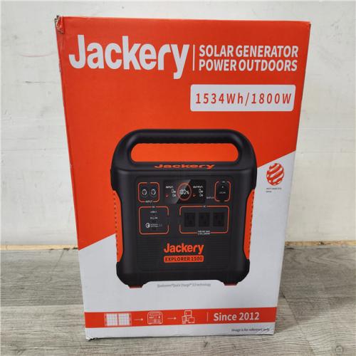 Phoenix Location NEW Jackery Solar Generator Power Outdoors 1534Wh/1800W Model No. JSG-1500B