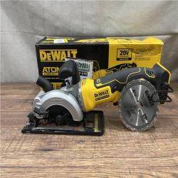 AS-IS DEWALT ATOMIC 20V MAX Cordless Brushless 4-1/2 in. Circular Saw (Tool Only)
