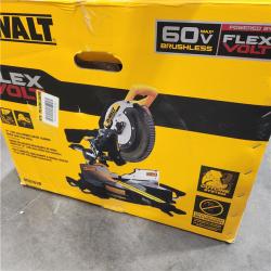 As-IS- DEWALT 60V Lithium-Ion 12 in. Cordless Sliding Miter Saw (Tool Only)