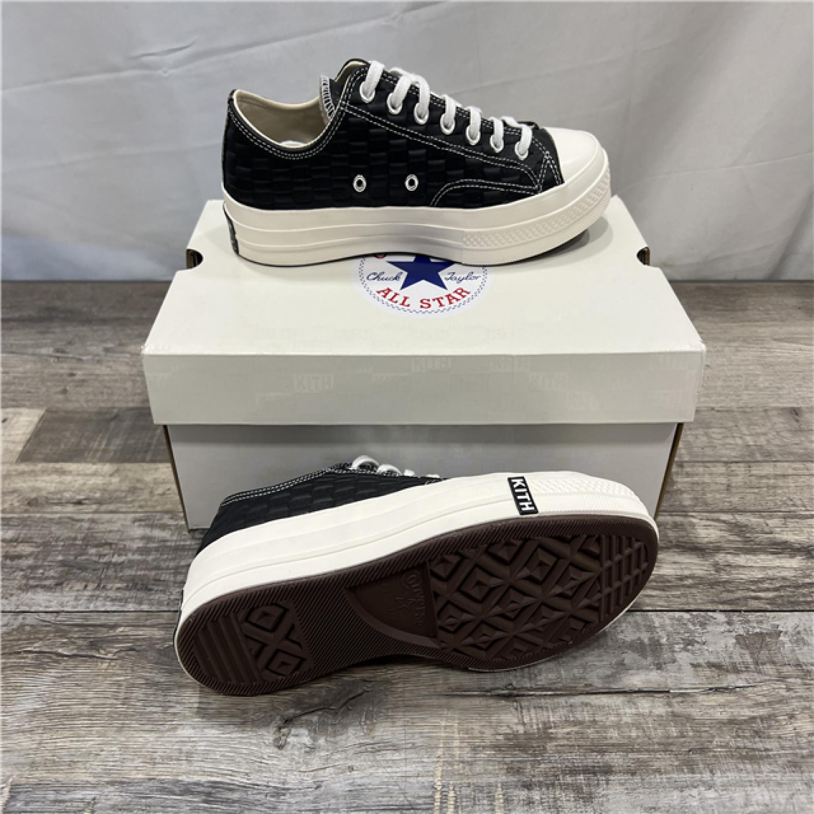 LIKE NEW Converse Chuck Taylor All Star 70 Ox Kith Monogram - Black - SZ 10