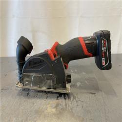 AS-IS - Milwaukee M12 FUEL 12V Lithium-Ion Brushless Cordless 3 in. Cut Off Saw Kit