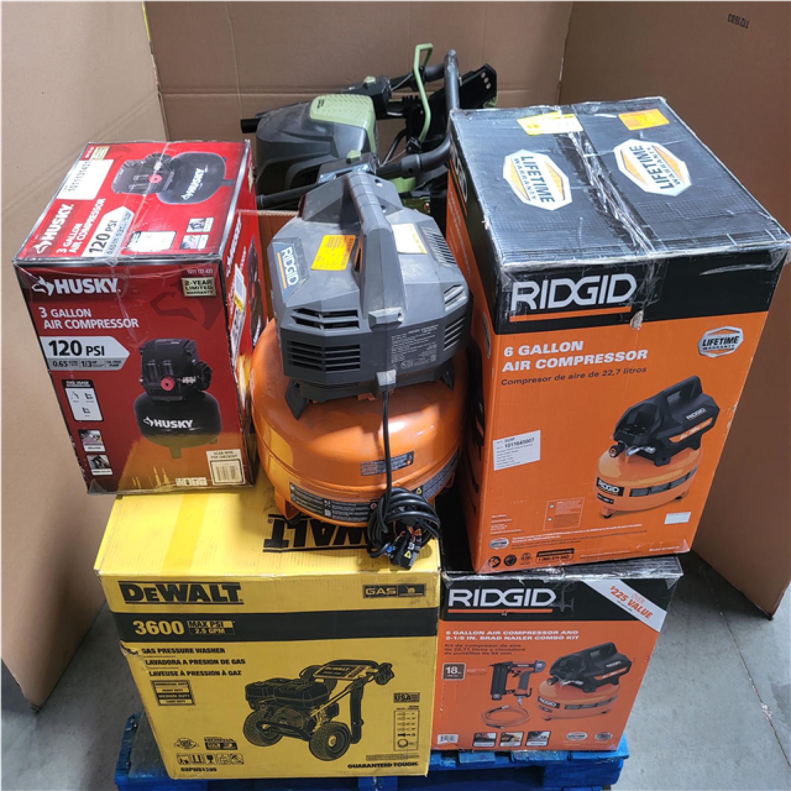 CALIFORNIA AS-IS OUTDOOR POWER EQUIPMENT