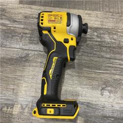 AS-IS DEWALT Atomic 20V Max Lithium-Ion Brushless Cordless Compact 1/4 in. Impact Driver Kit