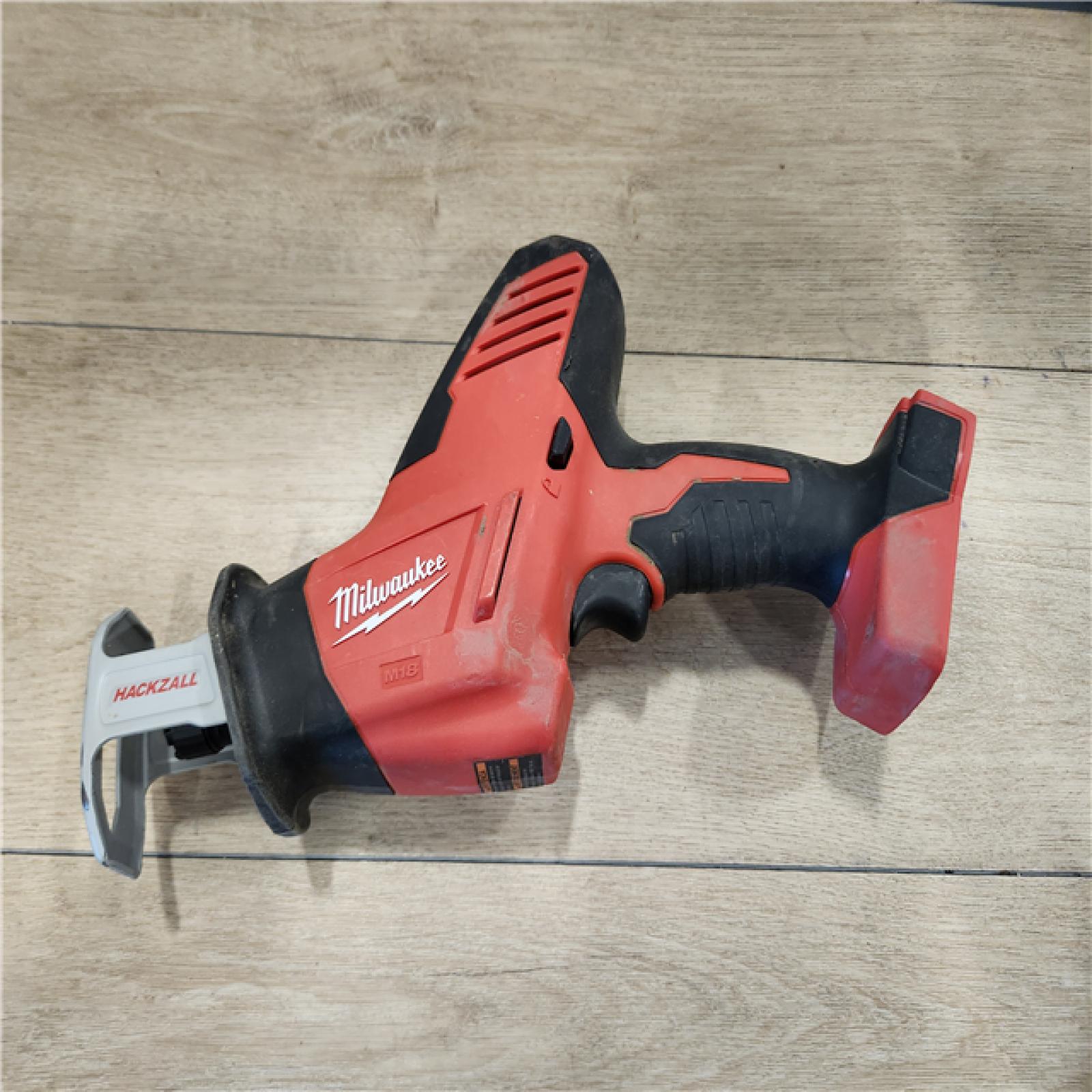 AS-IS- Milwaukee M18 18V Lithium-Ion Cordless HACKZALL Reciprocating Saw (Tool-Only)