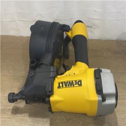 AS-IS DEWALT DW66C-1 2-1/2 Inch 15 Degree Coil Siding and Fencing Nailer