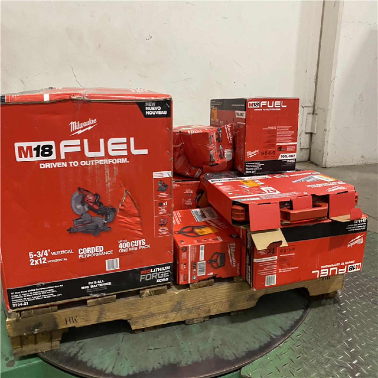 Dallas Location - As-Is MILWAUKEE Tool Pallet