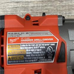 LIKE NEW - Milwaukee FUEL 18V Lithium-Ion Brushless Cordless 1/2 in. Hammer Drill Driver Kit