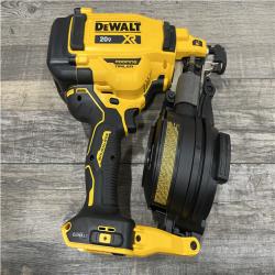 AS-IS DEWALT 20V MAX 15-Degree Electric Cordless Roofing Nailer (Tool Only)