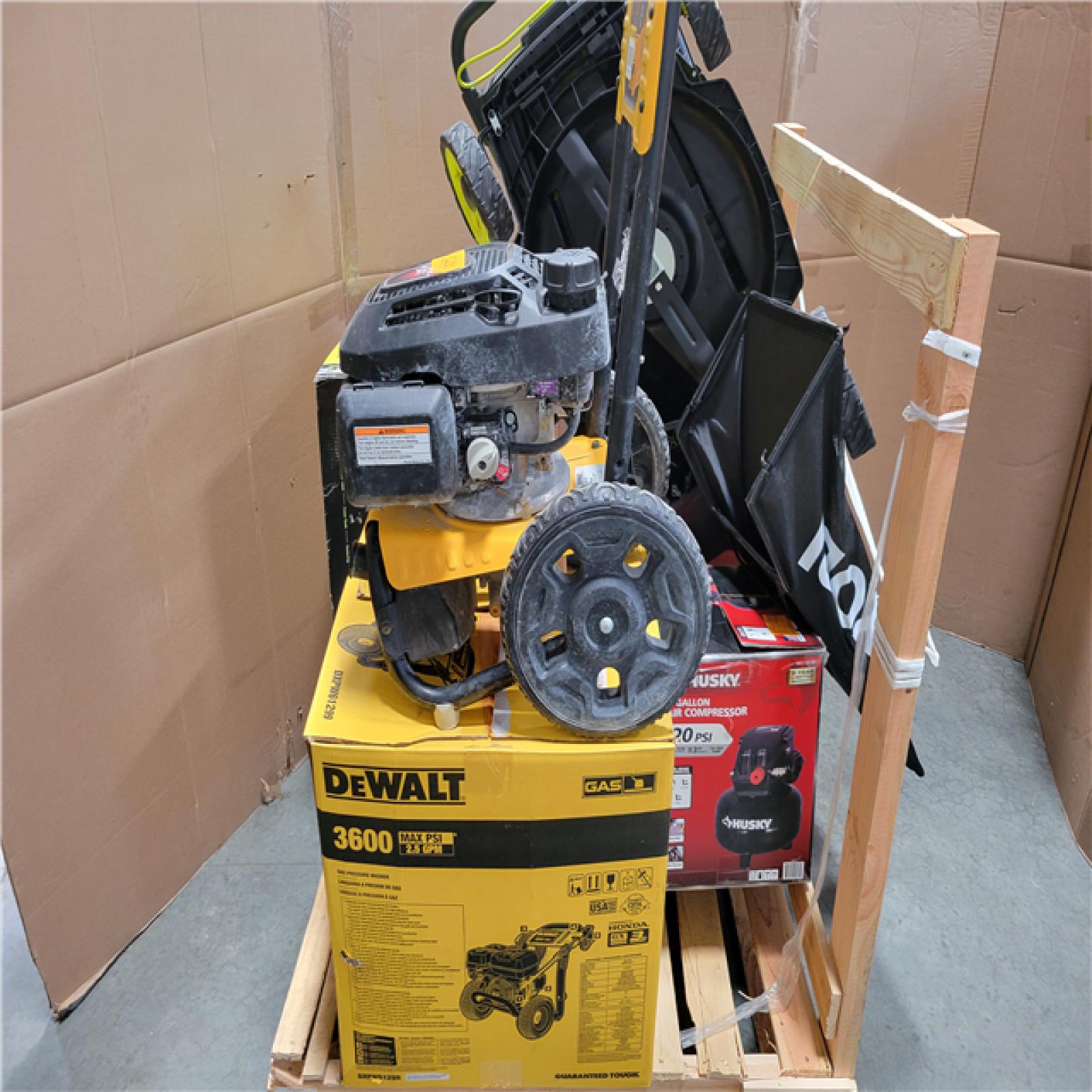 CALIFORNIA AS-IS OUTDOOR POWER EQUIPMENT