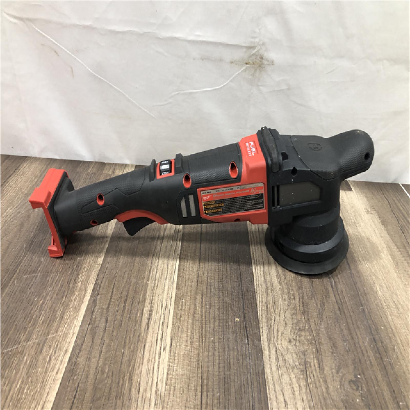 AS-IS Milwaukee  FUEL18V Lithium-Ion Brushless Cordless 15MM DA Polisher (Tool-Only)