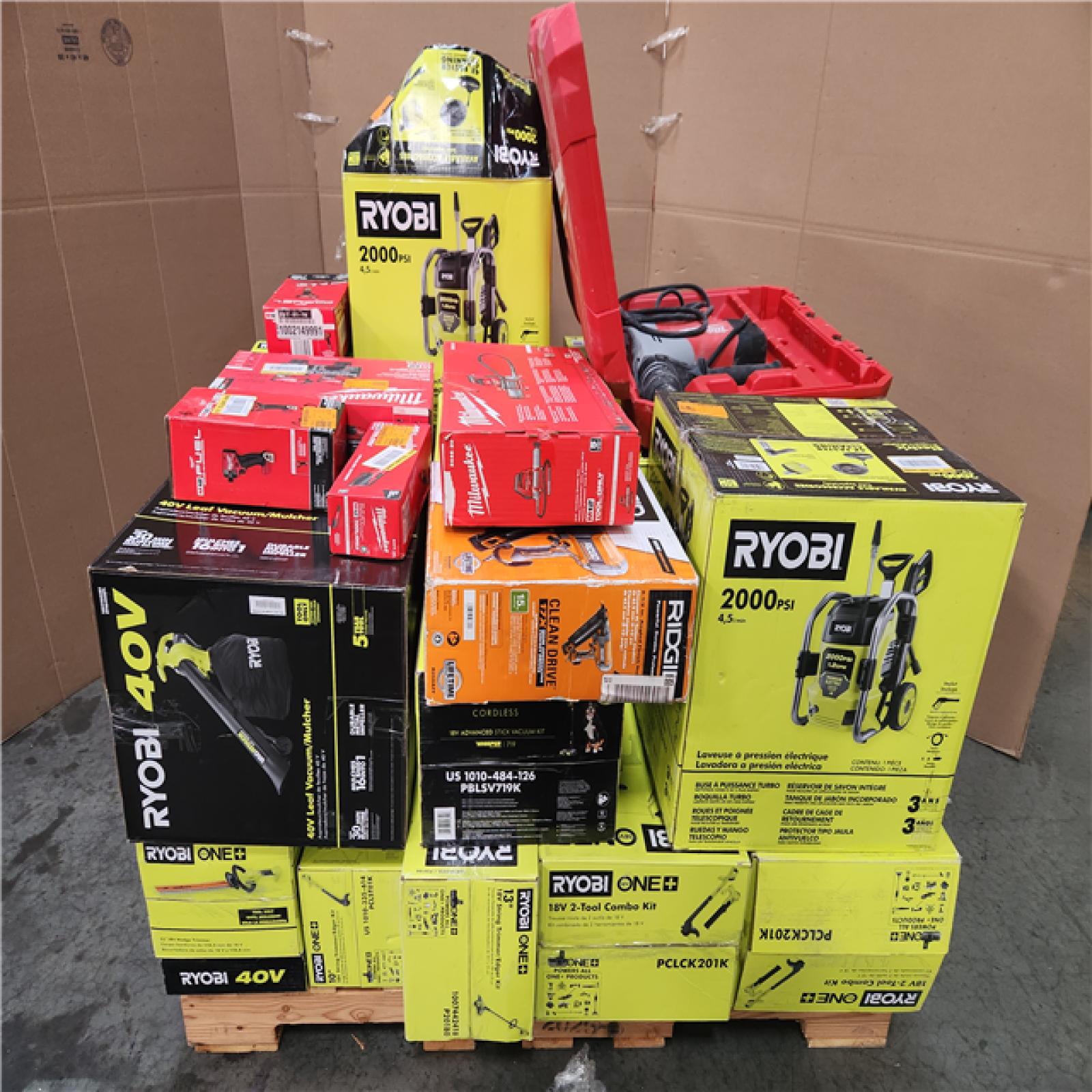 CALIFORNIA AS-IS TOOL PALLET