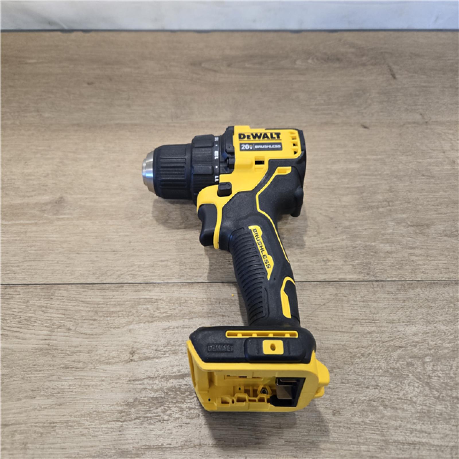 AS-IS DEWALT-DCD708B 20V MAX* Atomic Compact 1/2in Drill/Driver (Tool Only)