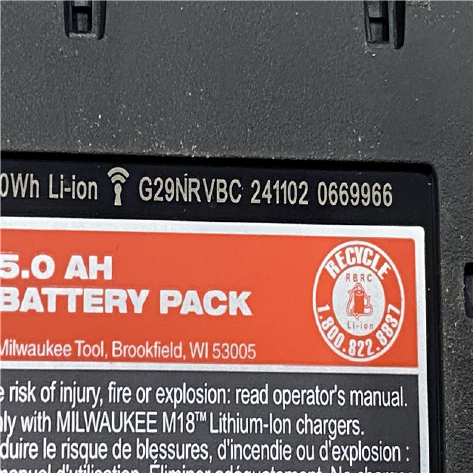 AS-IS Milwaukee FUEL 18V Lithium-Ion Brushless Cordless 1/2 in. Hammer Drill Driver Kit