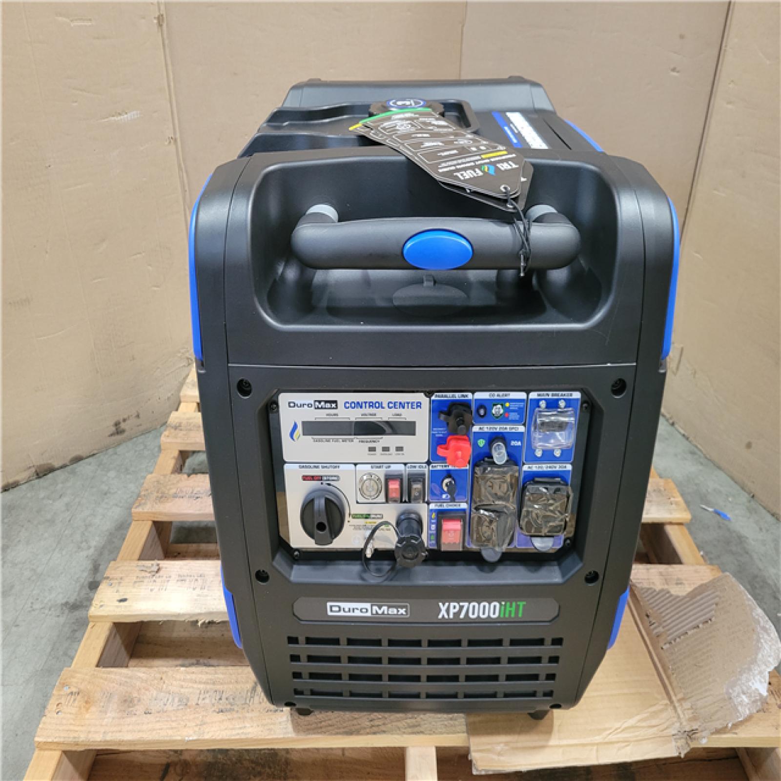 CALIFORNIA NEW DUROMAX 5 500-WATT REMOTE START TRI FUEL GASOLINE PROPANE NATURAL GAS PORTABLE DIGITAL INVERTER GENERATOR