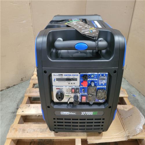 CALIFORNIA NEW DUROMAX 5 500-WATT REMOTE START TRI FUEL GASOLINE PROPANE NATURAL GAS PORTABLE DIGITAL INVERTER GENERATOR